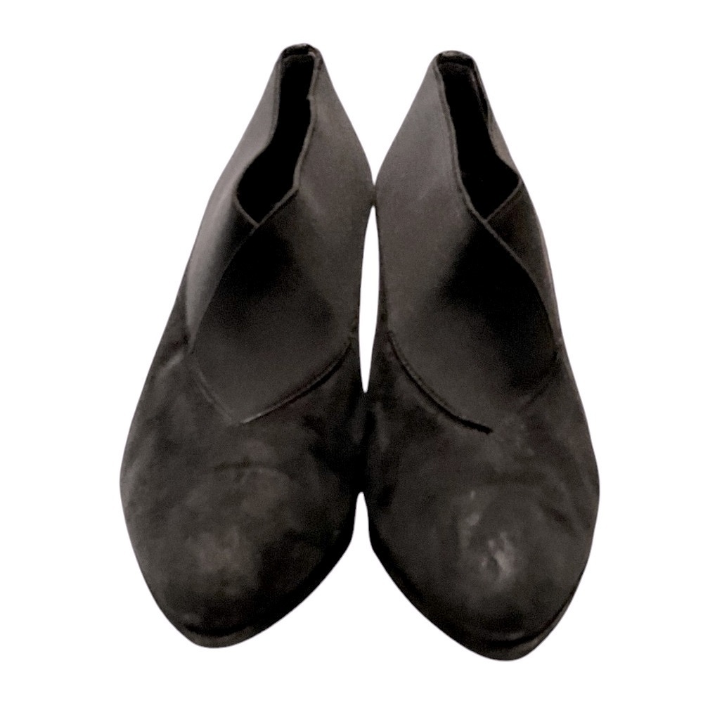 Stuart Weitzman Elastique Bootie Black Ankle Mid … - image 2